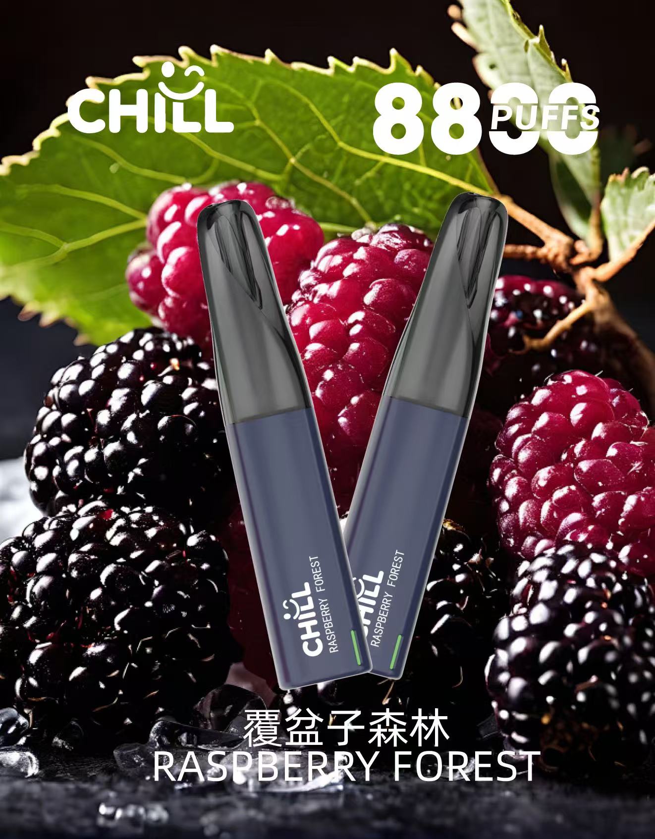 始祖鳥CHILL 8800口隨身小煙|高口數輸出×輕盈機身不用充電不用註油 鴨嘴獸CHILL 8800口