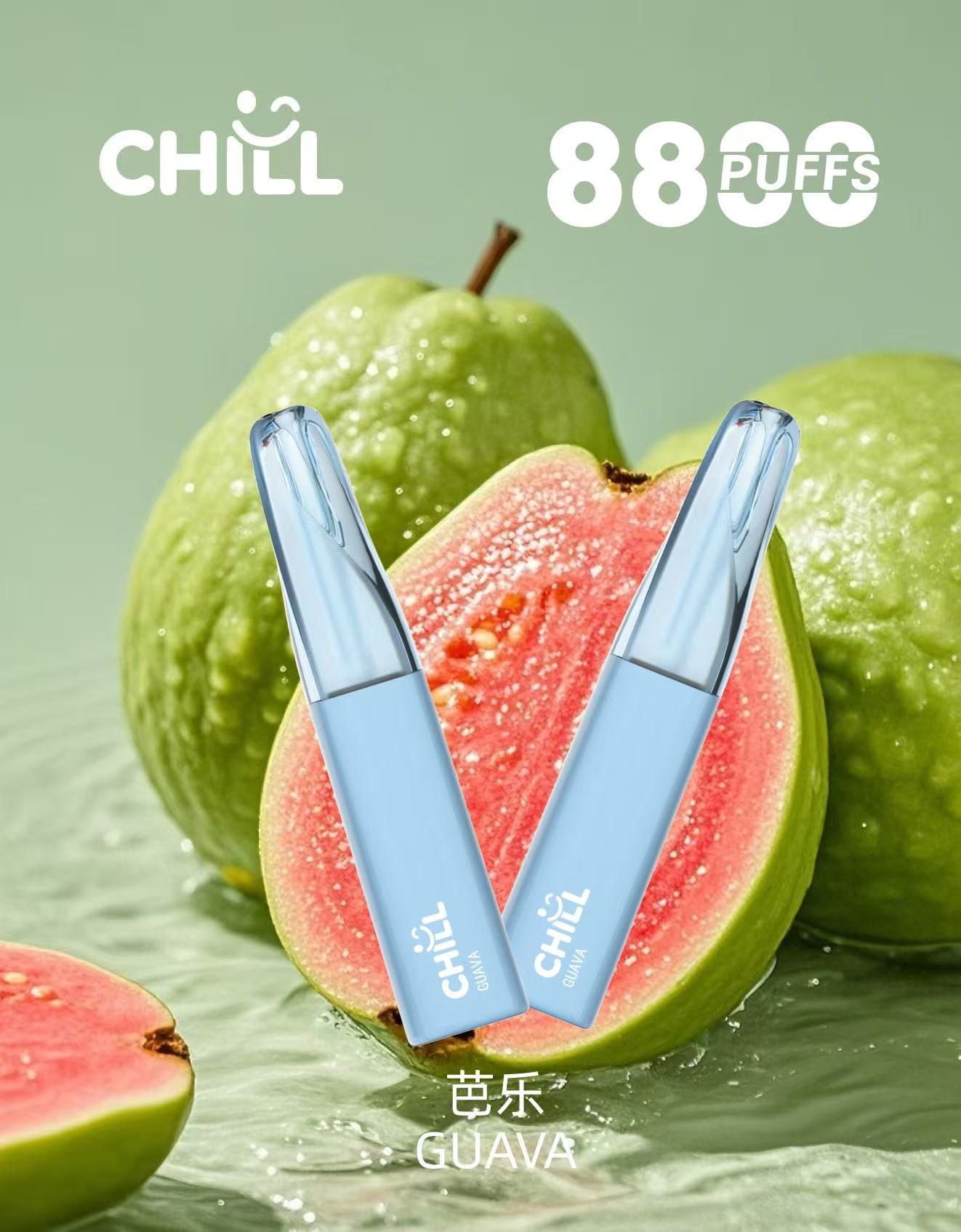 始祖鳥CHILL 8800口隨身小煙|高口數輸出×輕盈機身不用充電不用註油 鴨嘴獸CHILL 8800口