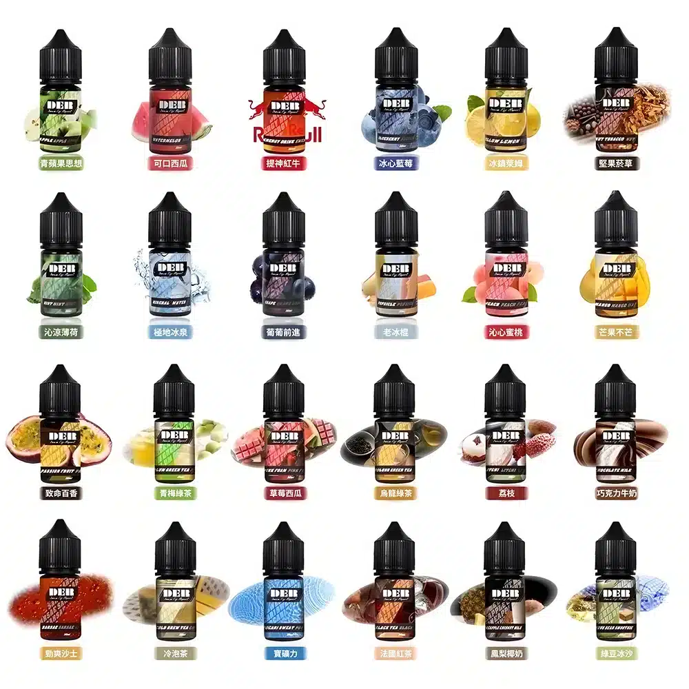 DER 原裝進口煙油 30ML 3.5%|煙草・水果・冷飲風味全覆蓋【買五送一】 DER 原裝進口煙油 30ML 3.5%|煙草・水果・冷飲風味全覆蓋【買五送一】