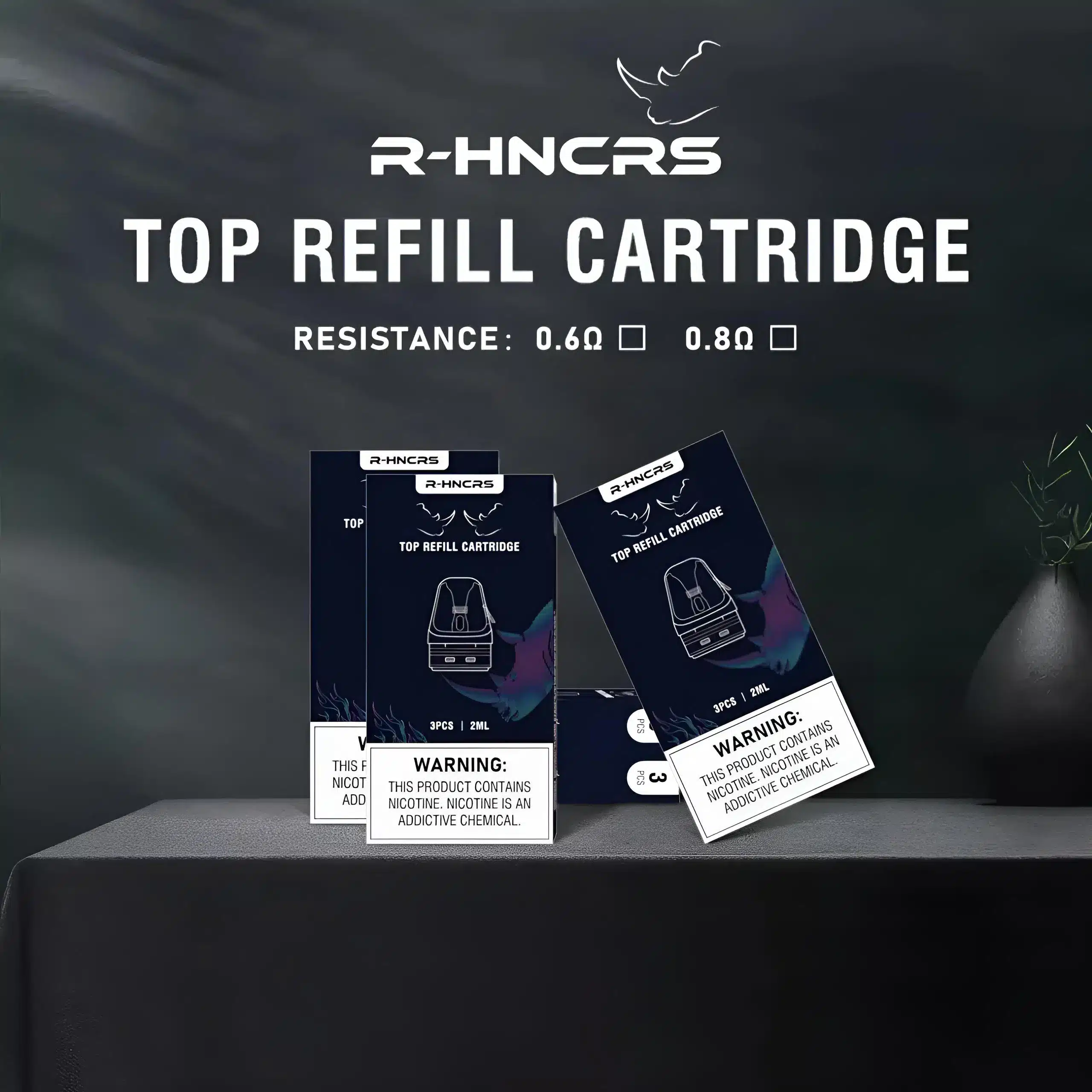 REFILLABLE 空彈|R-HNCRS犀牛|適配小蠻牛與OXXVA XLIM全系列 REFILLABLE 空彈|R-HNCRS犀牛|適配小蠻牛與OXXVA XLIM全系列
