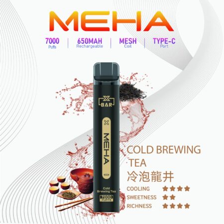 Meha Xbar 魅嗨小黑條 一次性電子煙 7000口|大容量持久型 台灣現貨供應 Meha Xbar 魅嗨小黑條 一次性電子煙 7000口|大容量持久型 台灣現貨供應