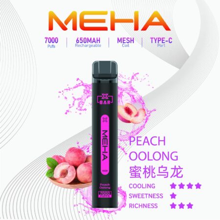 Meha Xbar 魅嗨小黑條 一次性電子煙 7000口|大容量持久型 台灣現貨供應 Meha Xbar 魅嗨小黑條 一次性電子煙 7000口|大容量持久型 台灣現貨供應