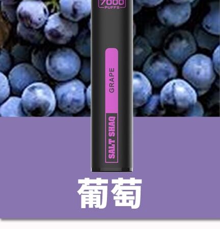 SALT SHAQ 鯊克7000口拋棄式煙桿|持久續航・經典口感 小黑條 SALT SHAQ 鯊克7000口拋棄式煙桿|持久續航・經典口感 小黑條
